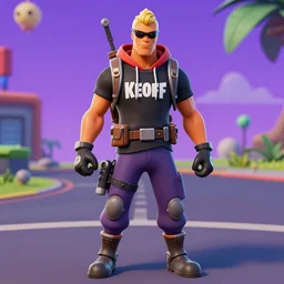 Chief Keef in Fortnite 4K quality