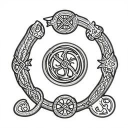 celtic + doodle addicts + the darkest of the dark, the lightest of the light