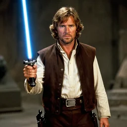 a still of mark hamill as han solo in star wars