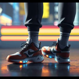 sneakers 🍄, style artstation, style greg rutkowsk, octane render, unreal engine 6, epic game graphics, fantasy, ciberpunk, conceptual art, ray tracing