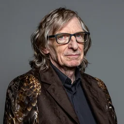stephen hawking as a hawk, hyper realistic, studio lighting