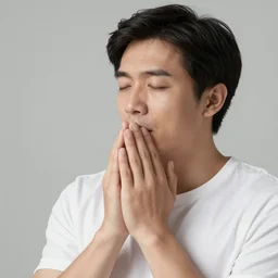 A man absorbing all of the knowledge