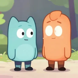 charlie and pim from smiling friends