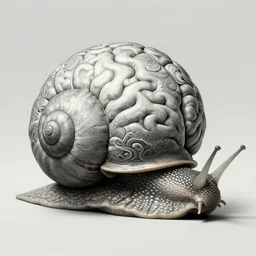 a snail with a very big human brain as shell, intricate, elegant, highly detailed, centered, digital painting, artstation, concept art, smooth, sharp focus, illustration, artgerm, tomasz alen kopera, peter mohrbacher, donato giancola, joseph christian leyendecker, wlop, boris vallejo
