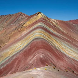 photography of hill called 7 colores in argentina salta