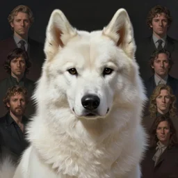 close up sci - fi concert poster malamute reptile black eyes, white metal fur, elegant, highly detailed, centered, digital painting, concept art, smooth, sharp focus, illustration, artgerm, tomasz alen kopera, peter mohrbacher, donato giancola, joseph christian leyendecker, wlop, frank frazetta