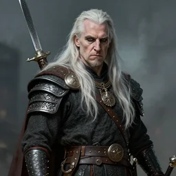 a portrait of Varg Vikernes dressed as an ancient viking warrior, digital art, highly detailed, trending on artstationhq