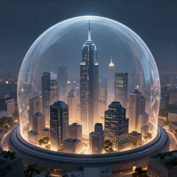city under a dome,Artstation