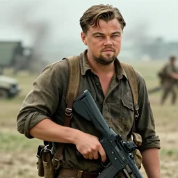 Leonardo Dicaprio starring in saving private Ryan