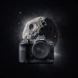 Asteroid crashing, dash cam, Canon EOS R3, f/1.4, ISO 200, 1/160s, 8K, RAW, unedited, symmetrical balance, in-frame