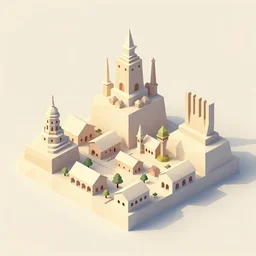 a low poly isometric render of a kerala village in the style of monument valley, intricate, elegant, smooth, illustration, simple, solid shapes, by jakub gazmercik, makoto shinkai, max masnyy, jakub gazmercik, beeple, patrick faulwetter, heavenlydaemonic, and mc escher, octane render 8 k