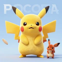 promotional art, of a very very cute disney pixar pikachu from pokemon. round fluffy very furry character. pikachu, pikachu, detective pikachu, detailed fur, concept artwork, 3 d render official art, promotional art, by artgerm, jeremy lipkin and michael garmash and rob rey, disney pixar zootopia