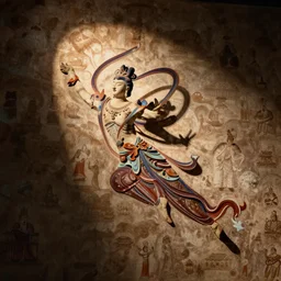 the flying Apsaras of Dunhuang