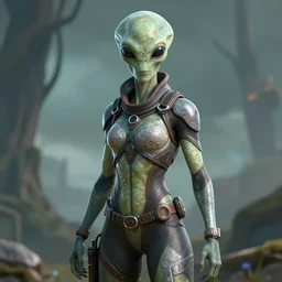 female alien Protagonist
