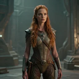 film still of leela the cyclops in the scifi movie, 4 k