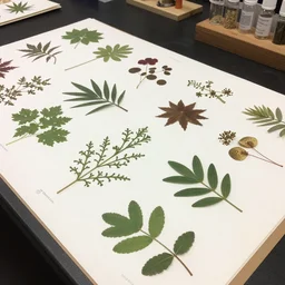 photography of a herbarium by bergler 8 k wide angle realistic