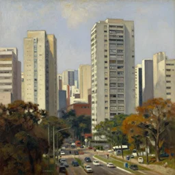 sao paulo painted by william turner