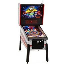 japanese pinball machine, 8k product photo, isolated on a pure white background, centered, entire object in frame, sharp focus, soft studio lighting
