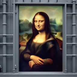 mona lisa in jail