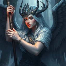 goddess of the taiga, highly detailed, digital painting, artstation, concept art, smooth, sharp focus, illustration, unreal engine 5, 8 k, art by artgerm and greg rutkowski and edgar maxence