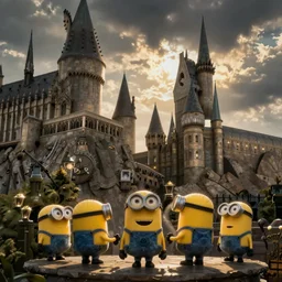 Harry Potter, the minions