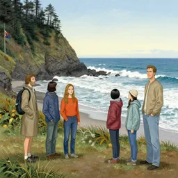 oregon coast by nicolas delort, moebius, victo ngai, josan gonzalez, kilian eng