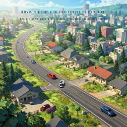 we can never be satisfied as long as our bodies, heavy with the fatigue of travel, cannot gain lodging in the motels of the highways and the hotels of the cities. we cannot turn back. ultrafine highly detailed hyper colorful illustration, sharp focus, final fantasy, unreal engine highly rendered, global illumination, radiant light, intricate and detailed environment