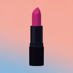 lipstick but minimalistic art by frank stella gilleard james, whalen tom, colorful, soft light, trending on artstation, minimalism