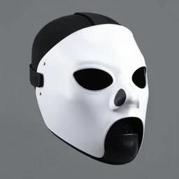 Mortal Kombat half mask product photography