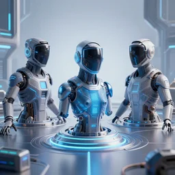 futuristic cybersecurity scene, 3 d, 8 k digital art, unreal engine 5, concept art, coherent composition