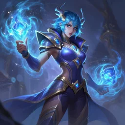 taliyah league of legends wild rift hero champions arcane magic digital painting bioluminance alena aenami artworks in 4 k design by lois van baarle by sung choi by john kirby artgerm style pascal blanche and magali villeneuve mage fighter assassin