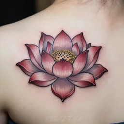 lotus flower tattoo