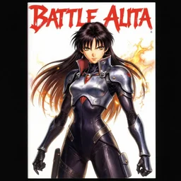 ( battle angel alita ) cover, featuring a beautiful girl!! by stanley artgerm lau