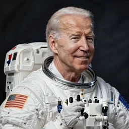 joe Biden astronaut
