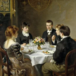 luncheon on mars by Manet