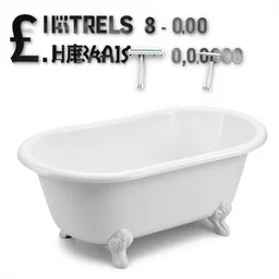 a bathtub made of razor blades, on sale at harrods for £ 8 0, 0 0 0