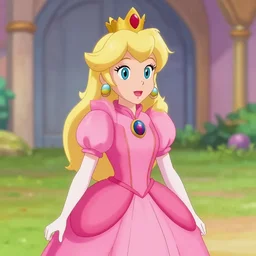 elle fanning as princess peach - n 4
