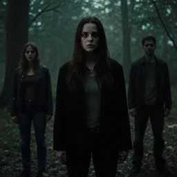 a film still from the blair witch project ( 1 9 9 9 )
