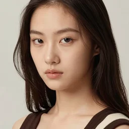 instagram selfie photo of female fashion model is studio face as the mona lisa face studio lighting # photooftheday # nofilter # beauty