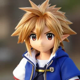 roxas from kingdom hearts close up photo, 4 k, octane rendering, 5 0 mm photography, depth of field