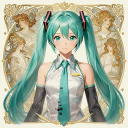 portrait of disney hatsune miku!!!, intricate, elegant, highly detailed, digital painting, artstation, concept art, smooth, sharp focus, illustration, art by artgerm and greg rutkowski and alphonse mucha and uang guangjian and gil elvgren and sachin teng and wlop!!, symmetry!!