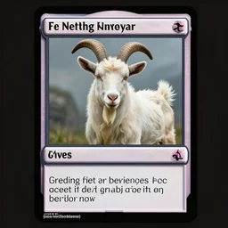 A freaking goat as a Netrunner card