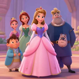 a princess, 3 d, 4 k, walt disney animation studios, cgi