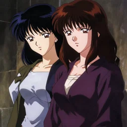 key anime visuals of maria de medeiros pulp fiction fabienne, directed yasuomi umetsu