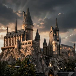 Hogwarts after the battle of Hogwarts