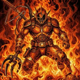 overdetailed art, by greg rutkowski, fire