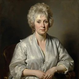 phyllis diller, full - figure oil panting by jacques - louis david and ingres, high detail