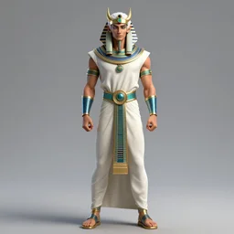 complex 3 d render hyper realistic full length illustration of a handsome! calm powerful athletically built white haired demon necromancer, egyptian robes, asura arms, porgas d ace, hell boy, flame god, d & d, dio from jojo's bizarre adventures, broly, medieval fantasy, draconic, character design, intricate, octane render, concept art, resin, 8 k, hd, epic scene, dante's inferno, symmetrical, art by takeshi obata + billelis + hirohiko araki + artgerm