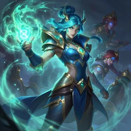 rakan league of legends wild rift hero champions arcane magic digital painting bioluminance alena aenami artworks in 4 k design by lois van baarle by sung choi by john kirby artgerm style pascal blanche and magali villeneuve mage fighter assassin