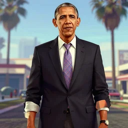 obama in gta 5, hd digital art, trending on artstation
